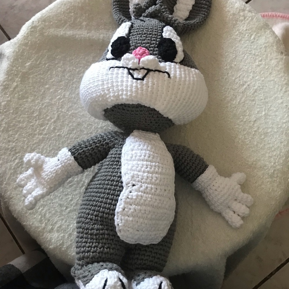 Giant Crochet Bugs Bunny